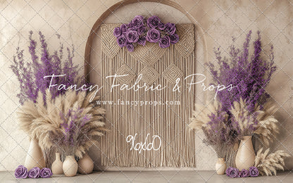 Bohemian Lavender Rose - With Sweep Option