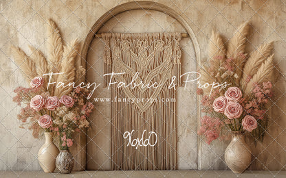 Bohemian Rose - With Sweep Option