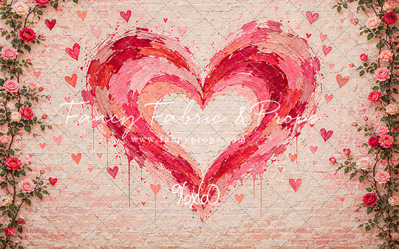 Brushstrokes of Love - With Sweep Option
