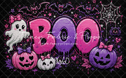 Bubblegum Boo Wall - With Sweep Option