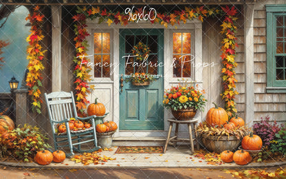 Charming Autumn Porch - With Sweep Option
