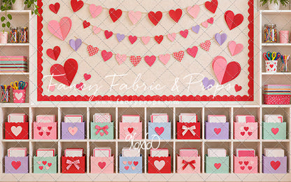 Cheerful Valentine Classroom - With Sweep Option