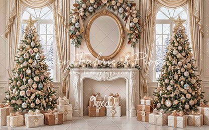 Christmas Beige Beauty - with Sweep Option