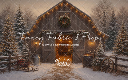 Christmas In The Timber Barn - with Sweep Option
