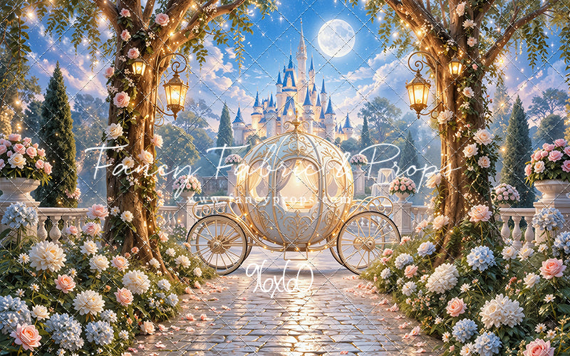 Cinderella's Carriage Castle - With Sweep Option