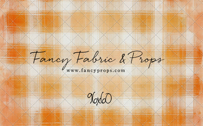 Citrus Tartan- With Sweep Option