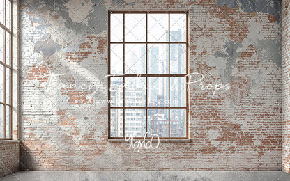City Brick Canvas - With Sweep Option