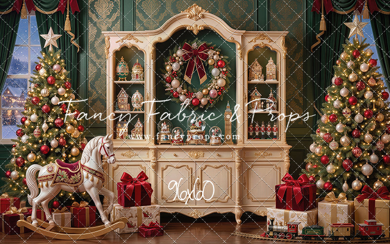 Classic Christmas Cabinet - With Sweep Option