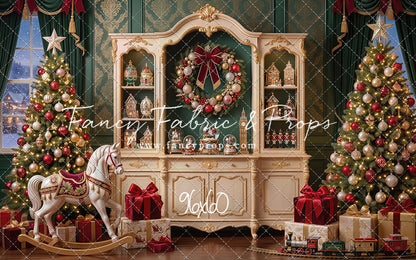 Classic Christmas Cabinet - With Sweep Option