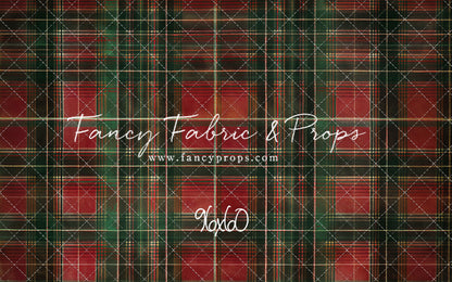 Classic Christmas Plaid - With Sweep Option