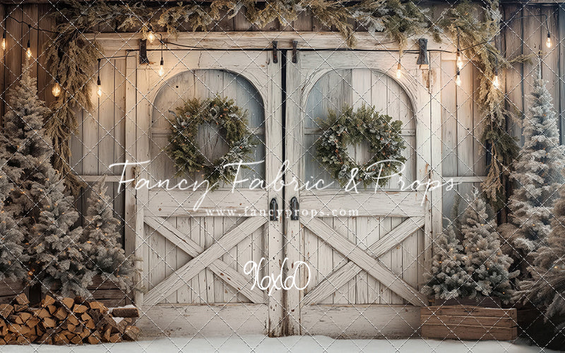 Classic Winter Barn - with Sweep Option