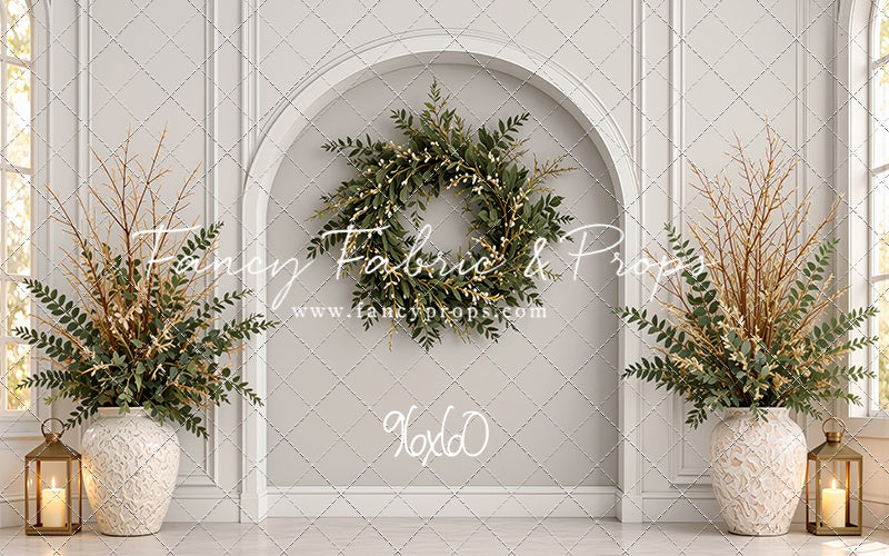 Clean Evergreen Arch - With Sweep Option