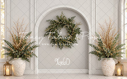 Clean Evergreen Arch - With Sweep Option