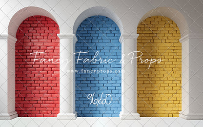 Colorblock Columns - With Sweep Option