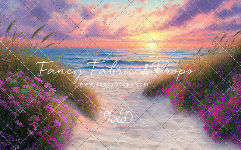 Cotton Candy Coastline - With Sweep Option