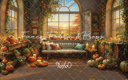 Cozy Harvest Nook - With Sweep Option