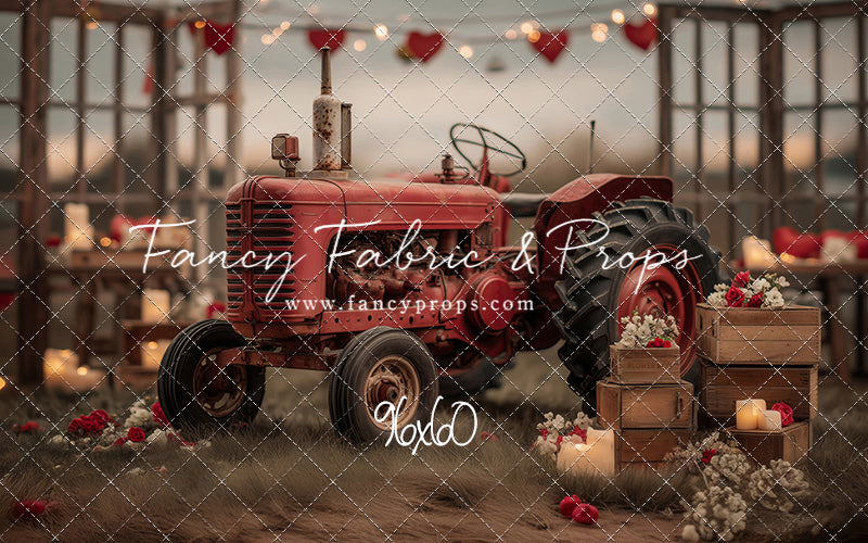 Crimson Courtship Lane - With Sweep Option