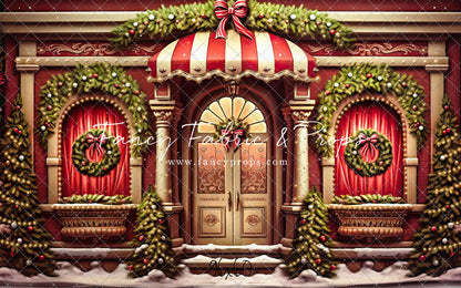 Crimson & Gilt Christmas Emporium - with Sweep Option