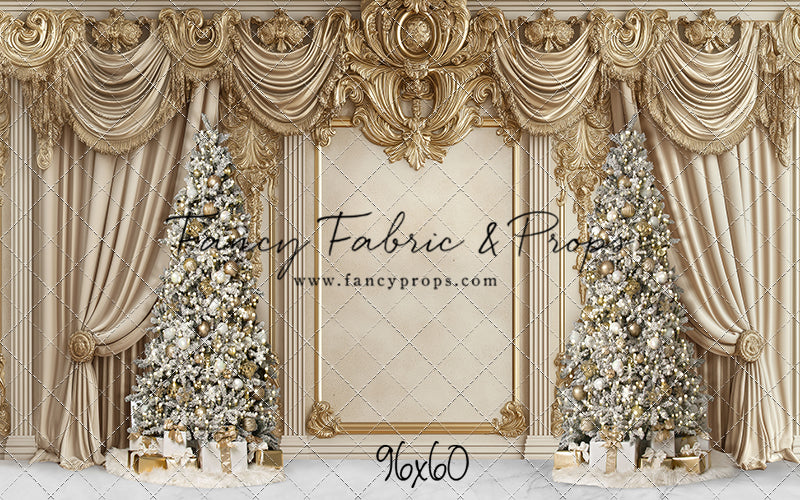 Elegant Golden Noel - with Sweep Option