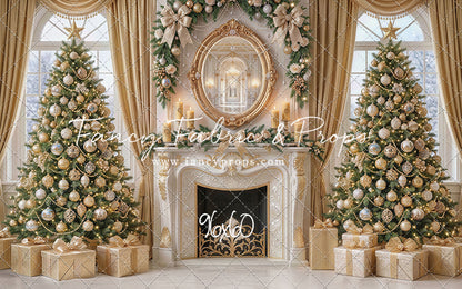 Elegant Ivory Parlor - with Sweep Option