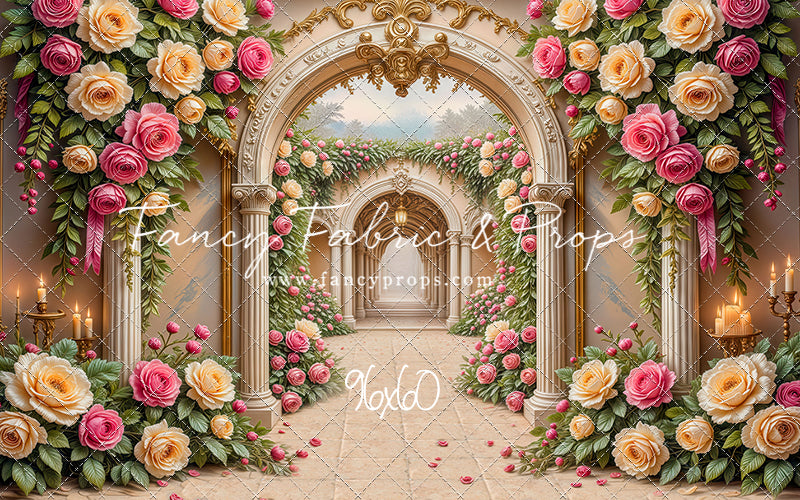 Enchanted Rose Corridor - With Sweep Option