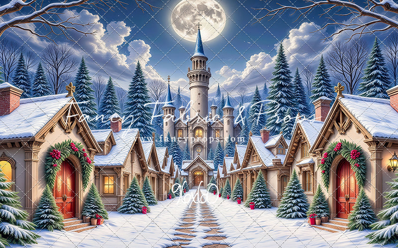 Enchanted Snowfall Lane - with Sweep Option