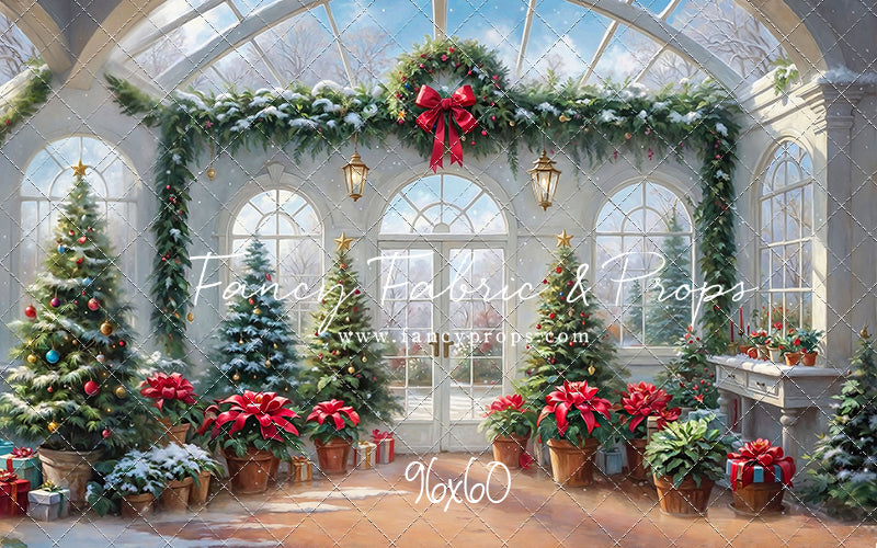 Enchanted Winter Conservatory - With Sweep Option