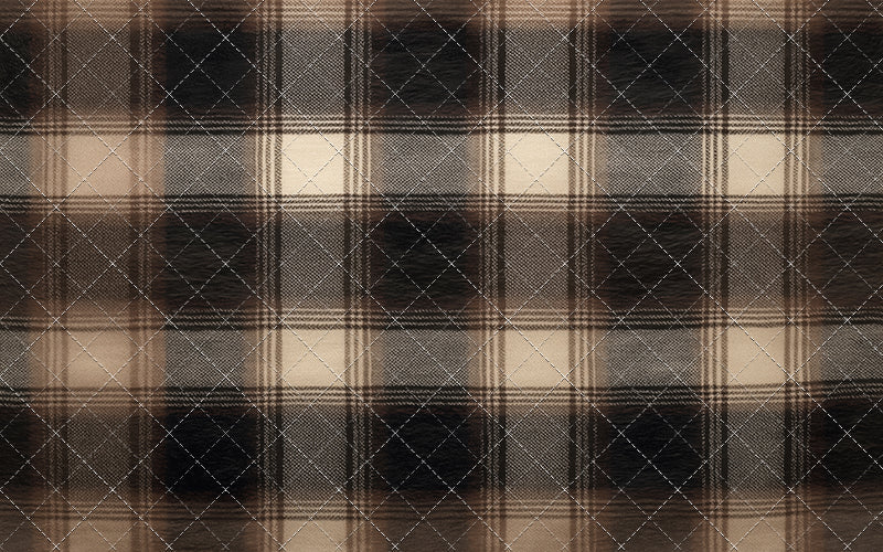 Espresso Flannel - With Sweep Option