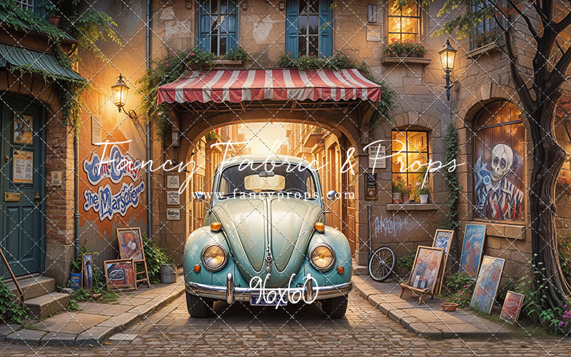 Evening Retro Boulevard - With Sweep Option