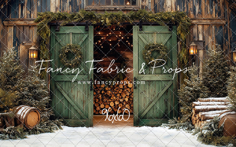 Evergreen Barn - with Sweep Option