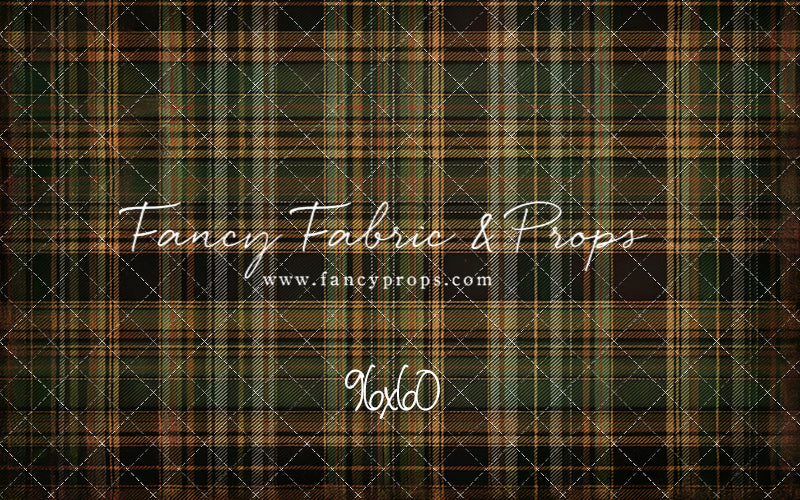 Evergreen Flannel - With Sweep Option