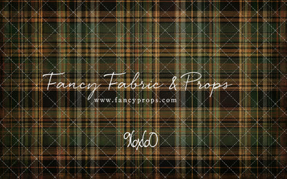 Evergreen Flannel - With Sweep Option