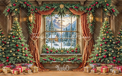 Frosted Pines & Presents - with Sweep Option