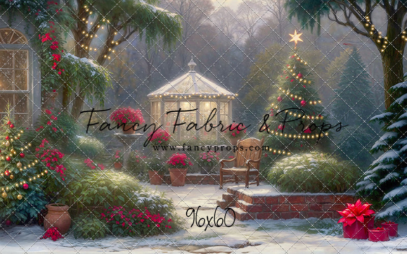 Festive Floral Fantasy - With Sweep Option