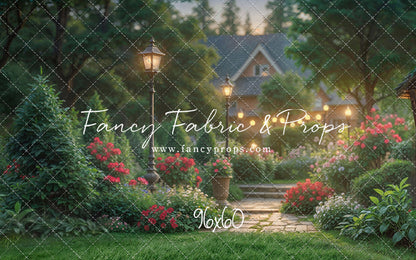 Festive Floral Path - With Sweep Option