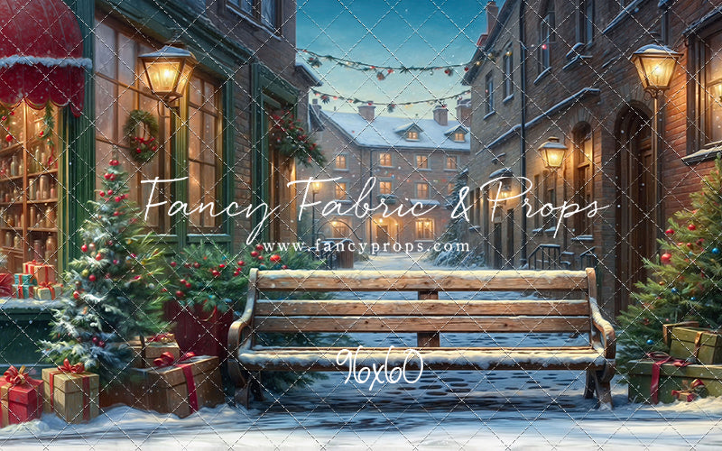 Festive Holiday Avenue - with Sweep Option