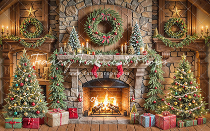 Fireside Christmas Magic - with Sweep Option