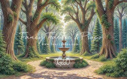 Fountain of the Enchanted Grove - With Sweep Option