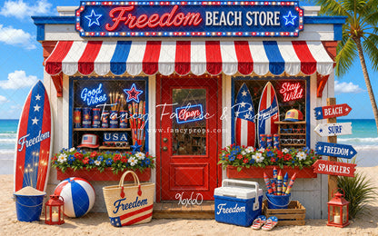 Freedom Beach Shoppe - With Sweep Option