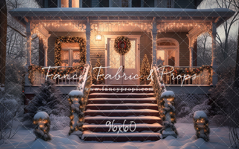 Front Porch Winter Nights