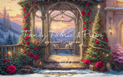 Frosty Rose Pavilion - with Sweep Option