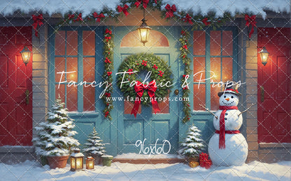 Frosty's Holiday Greeting - with Sweep Option