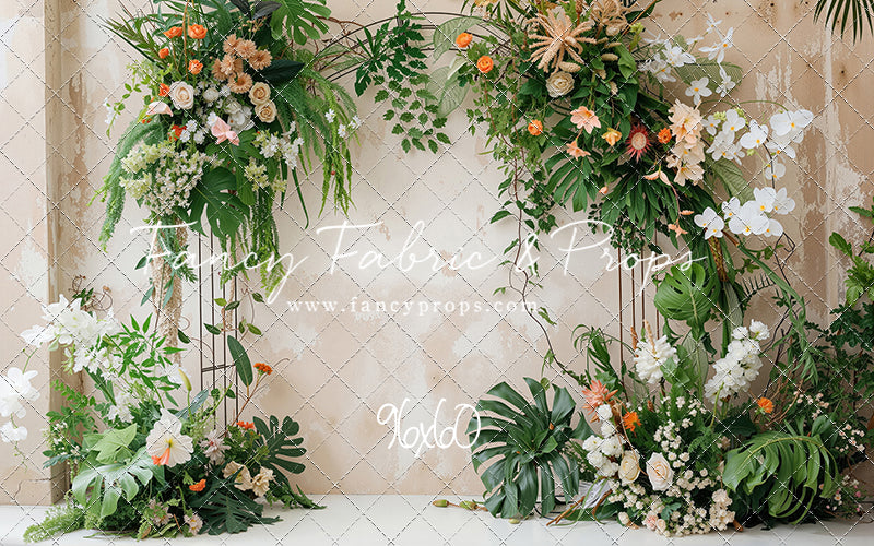 Garden Arch In Bloom - With Sweep Option