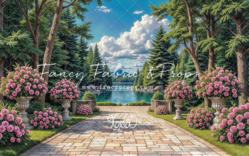Garden By The Blue Lake - With Sweep Option