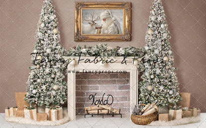 Gilded Golden Santa Room - with Sweep Option