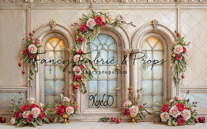 Gilded Holiday Windows - with Sweep Option