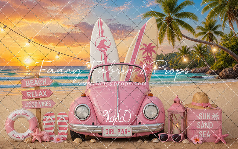 Girl Power Beach Bug - With Sweep Option