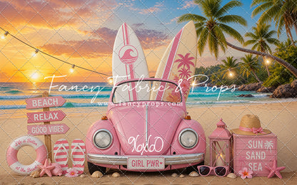 Girl Power Beach Bug - With Sweep Option