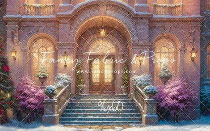 Glistening Snowy Entry - With Sweep Option