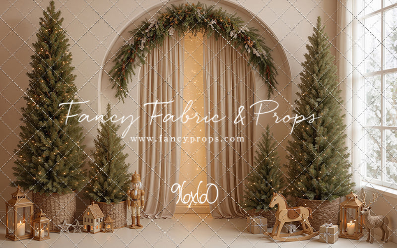 Golden Garland Arch - With Sweep Option